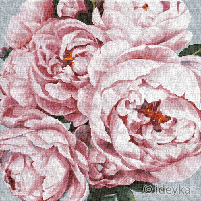 

Картина по номерам Идейка Изящные пионы 40х40 см (КНО3129)