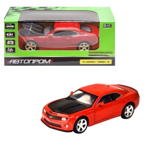 

Машинка "Chevrolet Camaro SS" из серии "Автопром", красный 68335