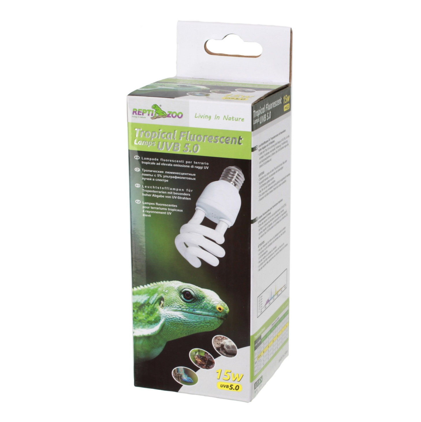 

Люминесцентная лампа REPTI-ZOO Tropical Lamp 5.0 UVB 26W