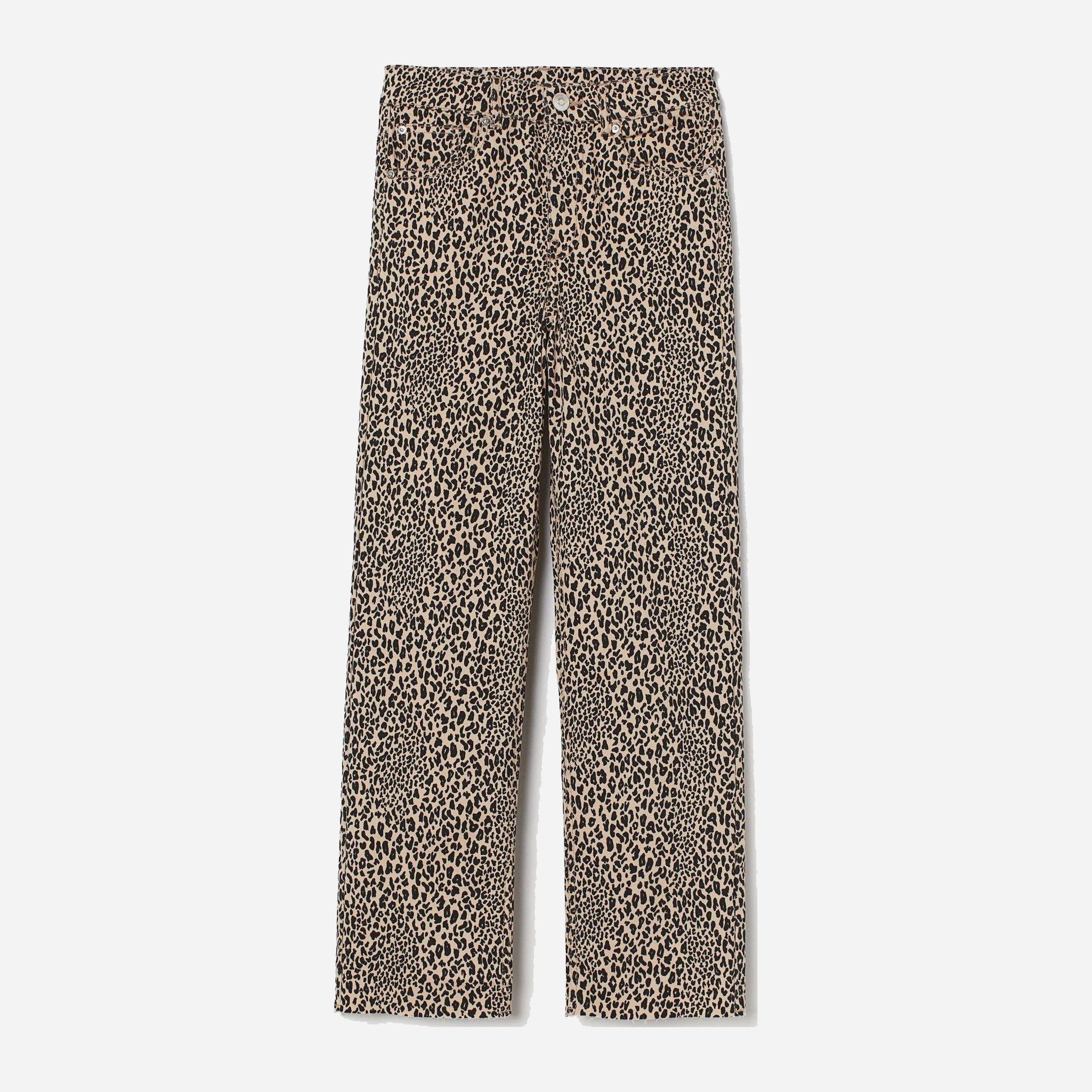 

Джинсы H&M 6706980sm  Бежевые с леопардовым, Джинсы H&M 6706980sm 40 Бежевые с леопардовым