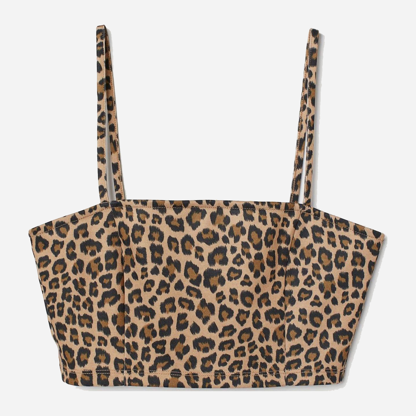 

Топ H&M 7024839sm L Бежевый с леопардовым