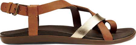 

Женские сандалии OluKai Upena Quarter Strap Sandal Mustard/Bubbly Leather 37