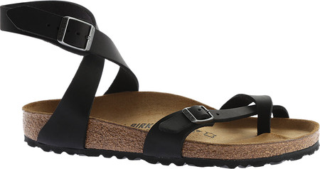 

Женские сандалии Birkenstock Yara Oil Leather Toe Loop Sandal Black Oiled 38