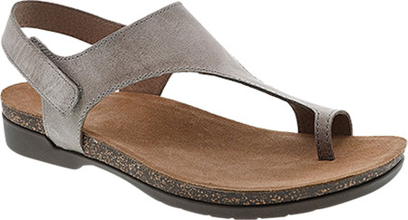 

Женские босоножки Dansko Reece Toe Loop Sandal Stone Waxy Burnished Leather 37