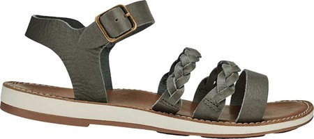 

Женские сандалии OluKai Kahiko Ko'o Ankle Strap Sandal Slate/Tan Leather 38