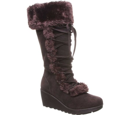 

Женские сапоги Bearpaw Minka Tall Boot Chocolate Suede/Faux Fur 40