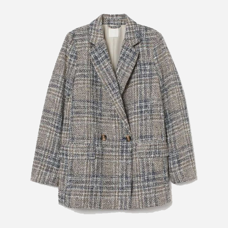 

Пиджак H&M 8276371RP5 40 Разноцветный