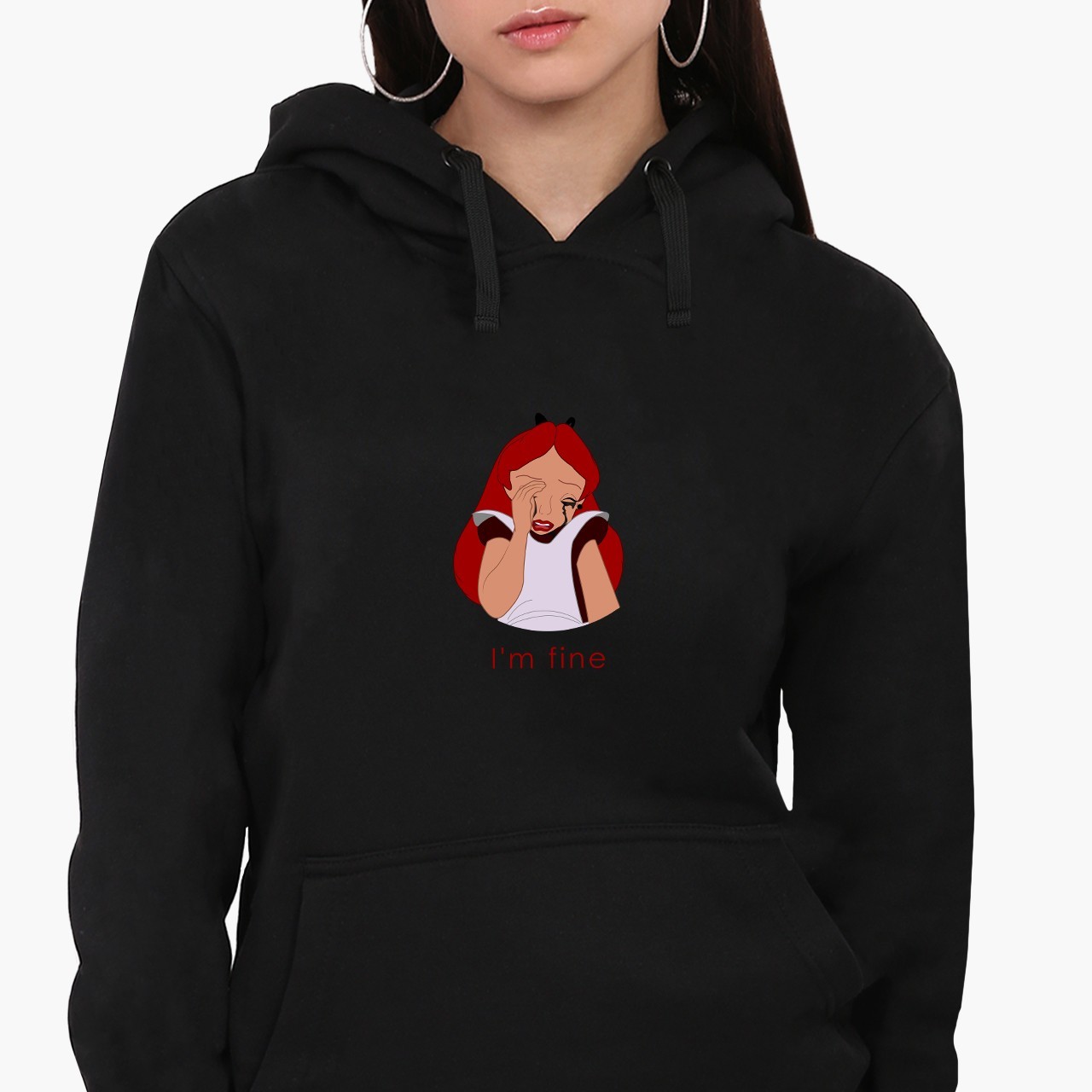 

Худи женский Дисней Алиса все в порядке (Disney Alice all right) Черный (8921-1440, Худи женский Дисней Алиса все в порядке (Disney Alice all right) Черный (8921-1440) L