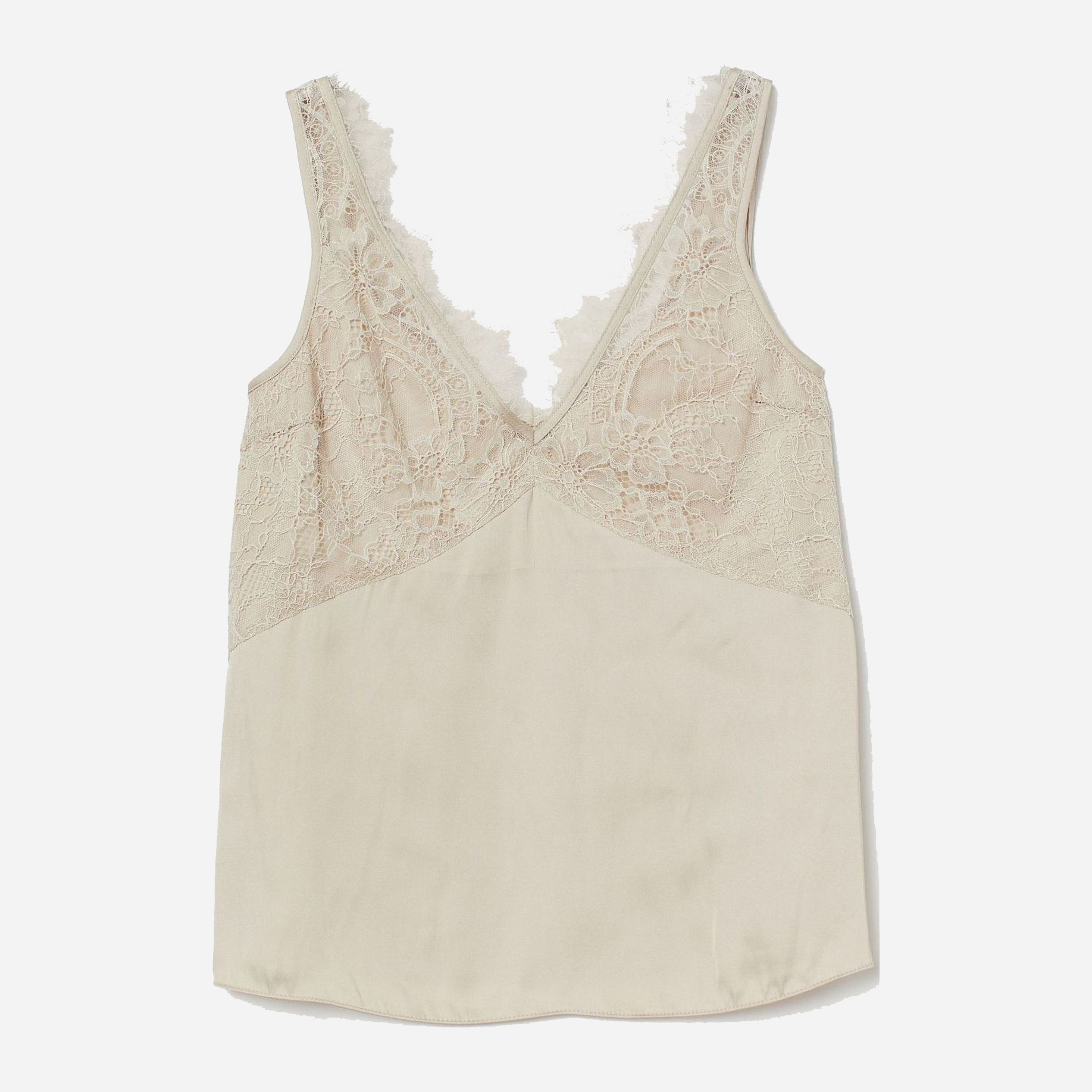 

Топ H&M 9059492sm S Светло-бежевый
