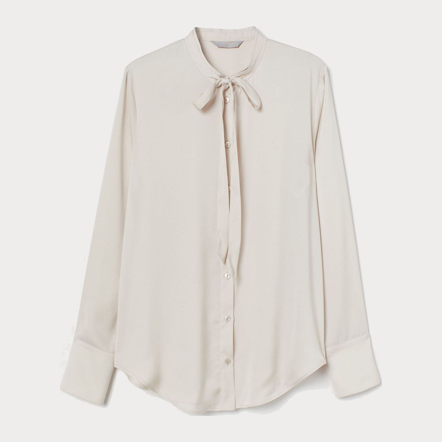 

Блузка H& 9360122dm  Светло-бежевая, Блузка H&M 9360122dm M Светло-бежевая