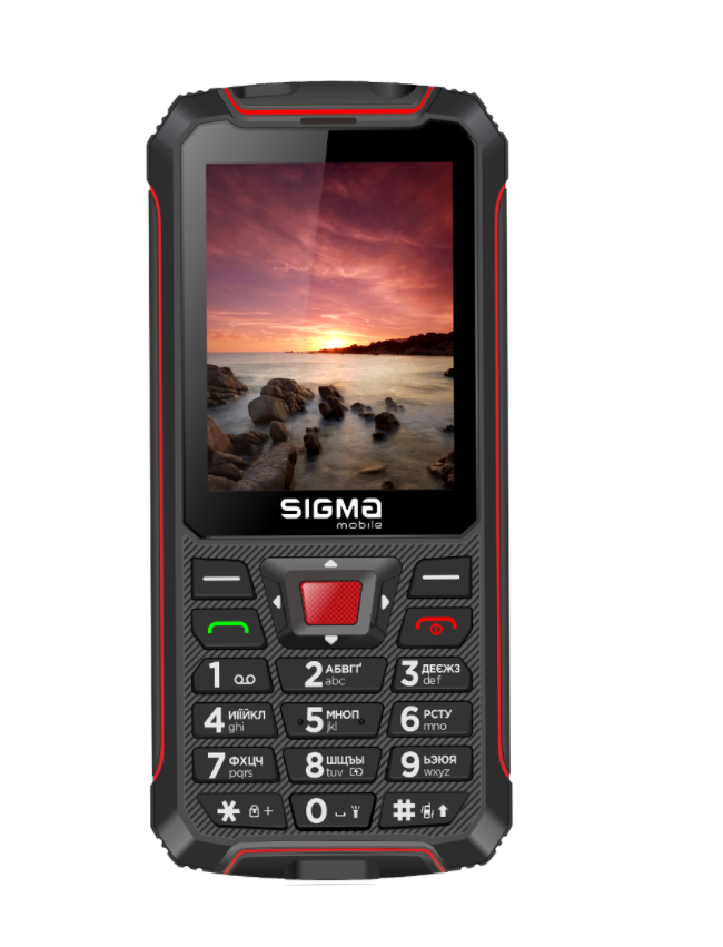 

Sigma mobile Comfort 50 Outdoor Black/Red