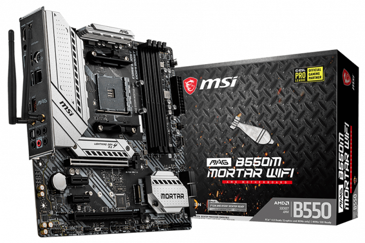

Материнська плата MSI MAG B550M MORTAR WIFI