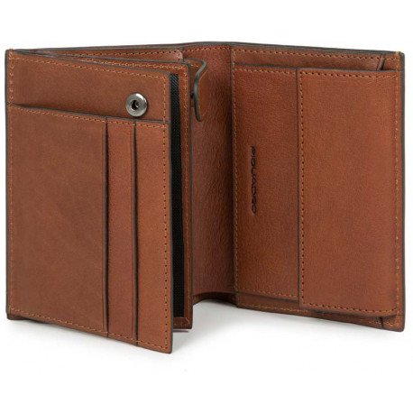 

Портмоне Piquadro BK SQUARE/Tobacco PU1740B3R_CU коричневый