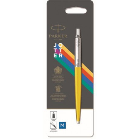 

Ручка шариковая Parker JOTTER 17 Plastic Yellow CT BP блистер 15 336