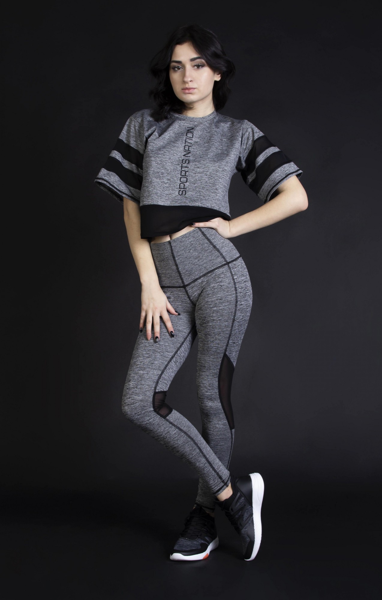 

Костюм женский спортивный Endorphin Super Fit Pro XS Серый 8003