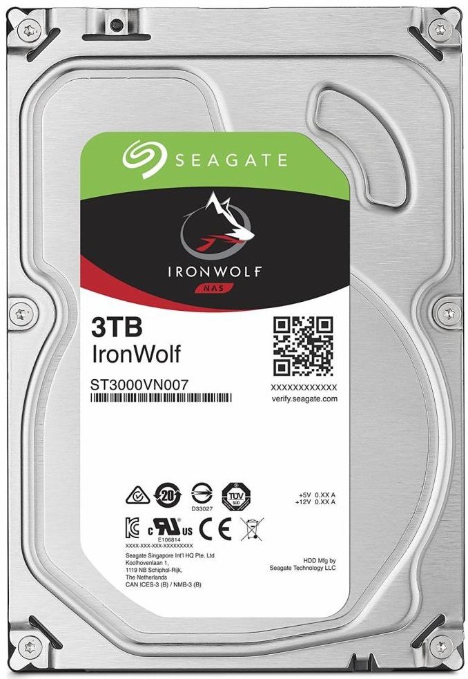 

Жесткий диск Seagate IronWolf [ST3000VN007]