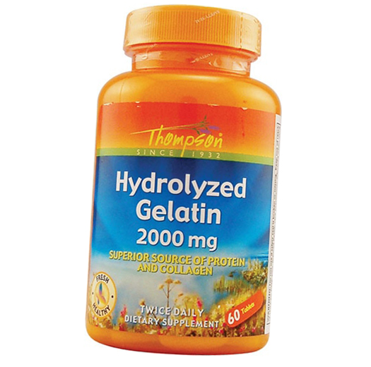 

Hydrolyzed Gelatin 2000 Thompson 60таб (68412001)