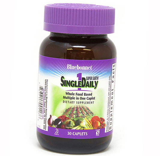 

Bluebonnet Nutrition Single Daily 30каплет (36393087)