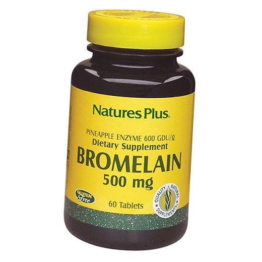 

Бромелайн, Bromelain 500, Nature's Plus 60таб (69375002)