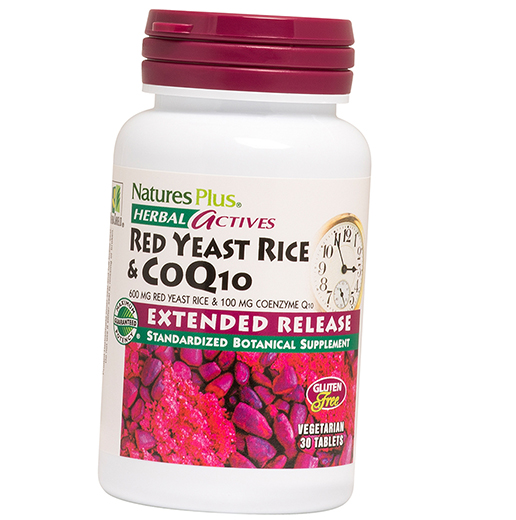 

Red Yeast Rice CoQ10 Nature's Plus 30таб (71375016)