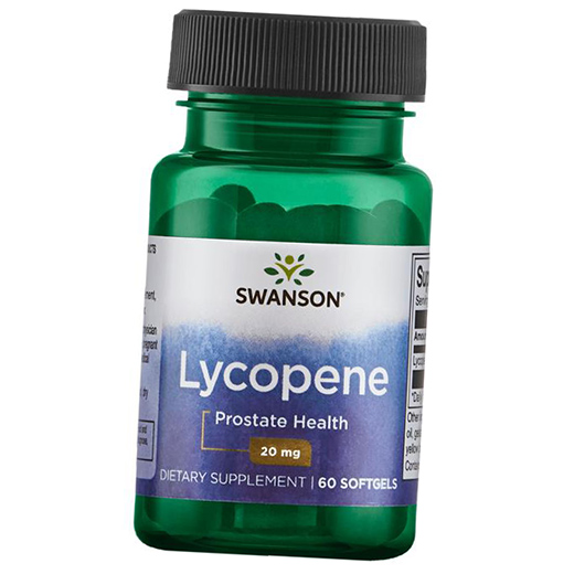 

Антиоксидант Swanson Lycopene 60гелкапс (70280004)