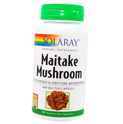 

Maitake Mushroom Solaray 100вегкапс (71411008)