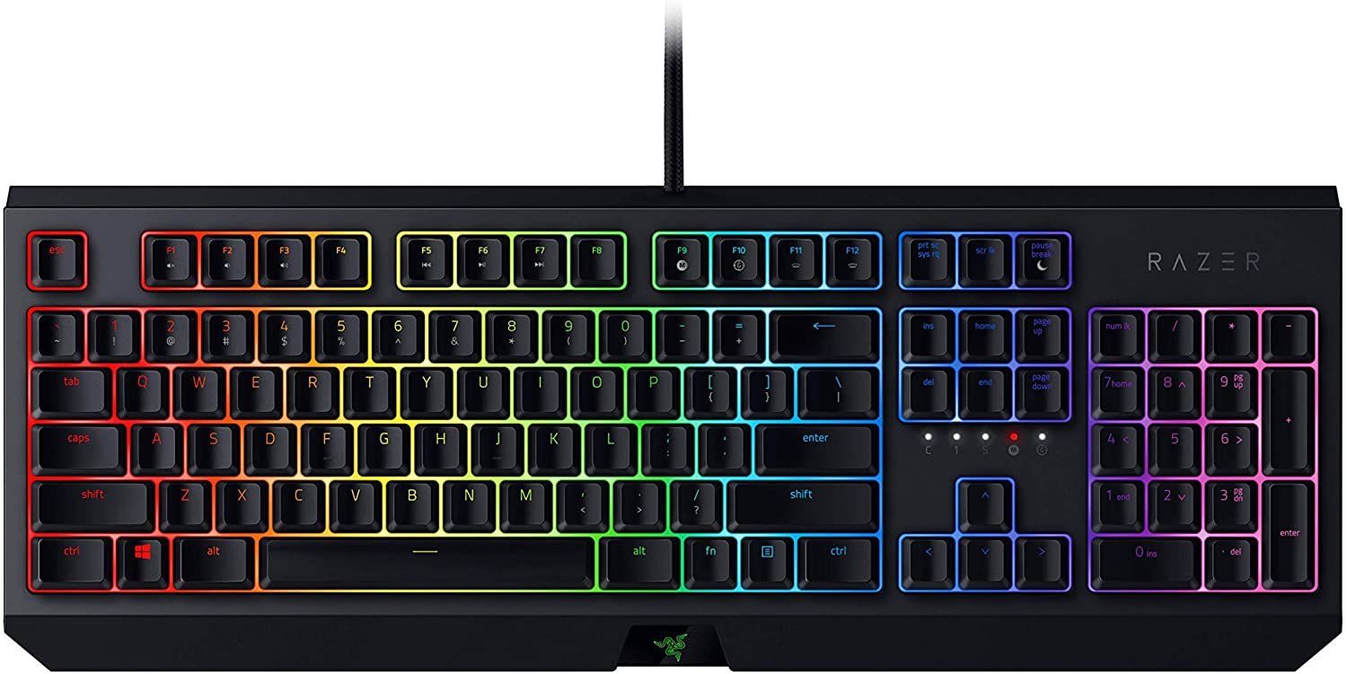 

Клавиатура механическая Razer BlackWidow (Green Switch) - US Layout