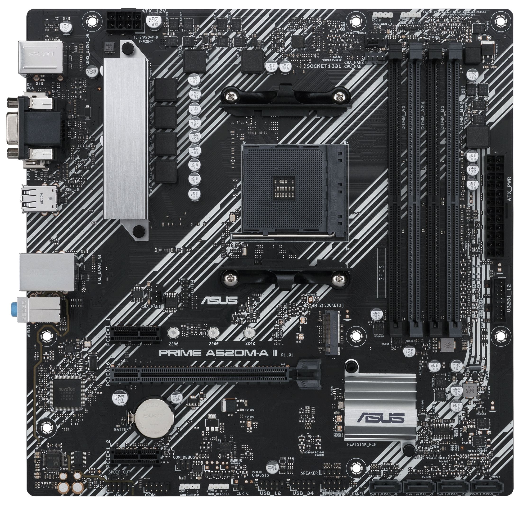 

Материнская плата ASUS PRIME A520M-A II