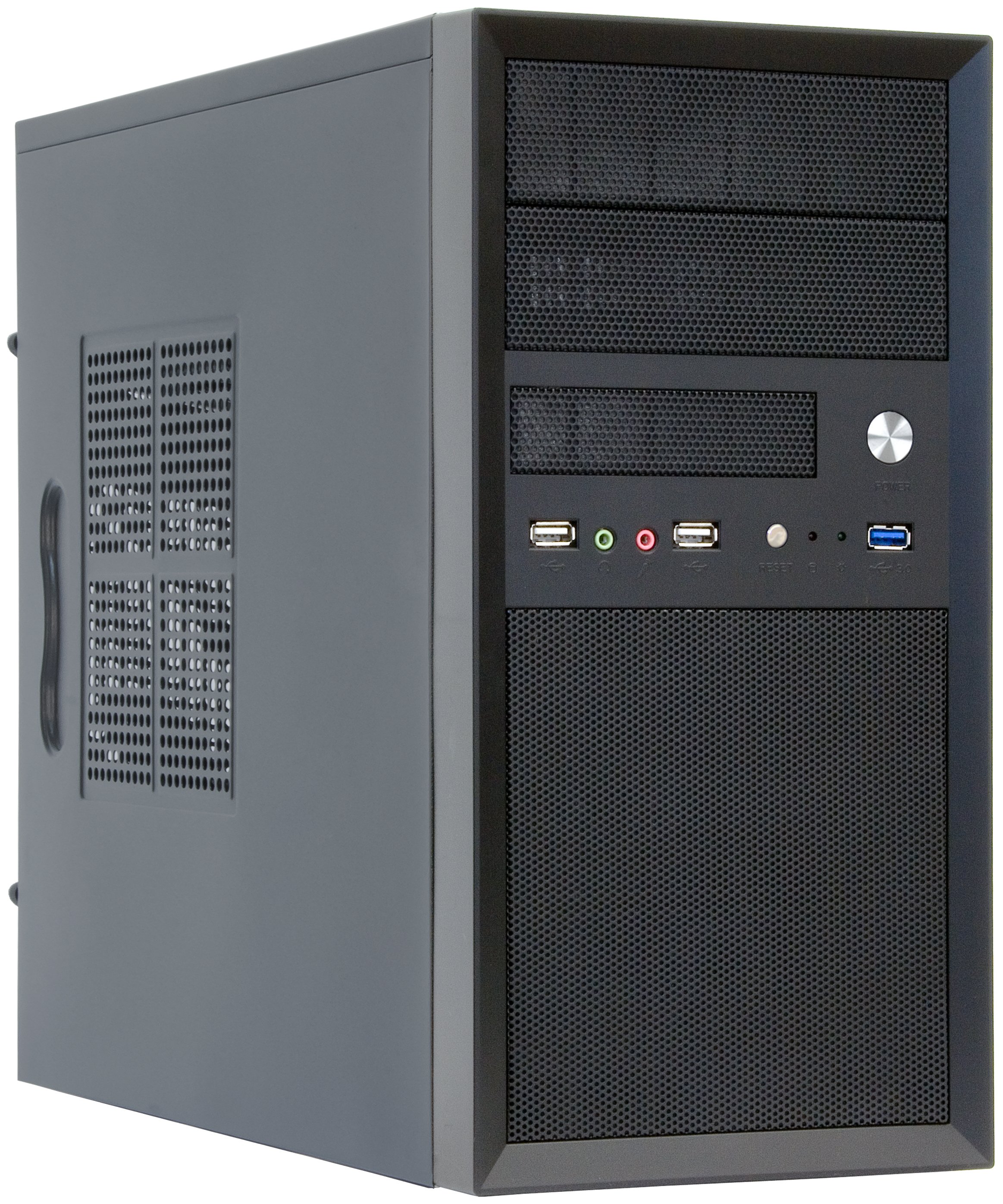 

Корпус CHIEFTEC Mesh CT-01B,с БП CHIEFTEC iArena GPA-450S8 450Вт,1xUSB3.0,mATX,черный