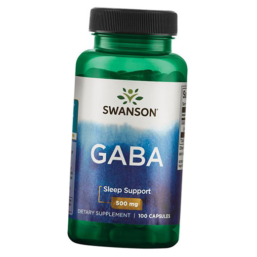 

Витамины Swanson GABA 500 100капс (72280009)