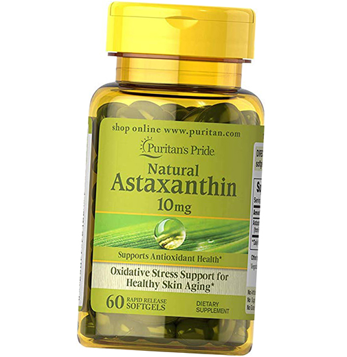 

Антиоксидант Puritan's Pride Natural Astaxanthin 10 60гелкапс (70367010)