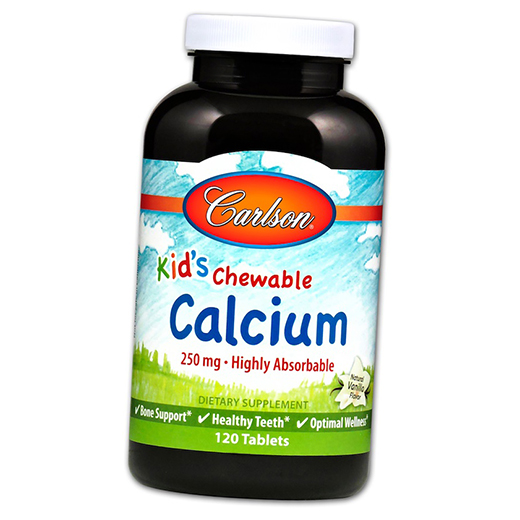 

Carlson Labs Kid's Calcium 120таб Ваниль (36353047)