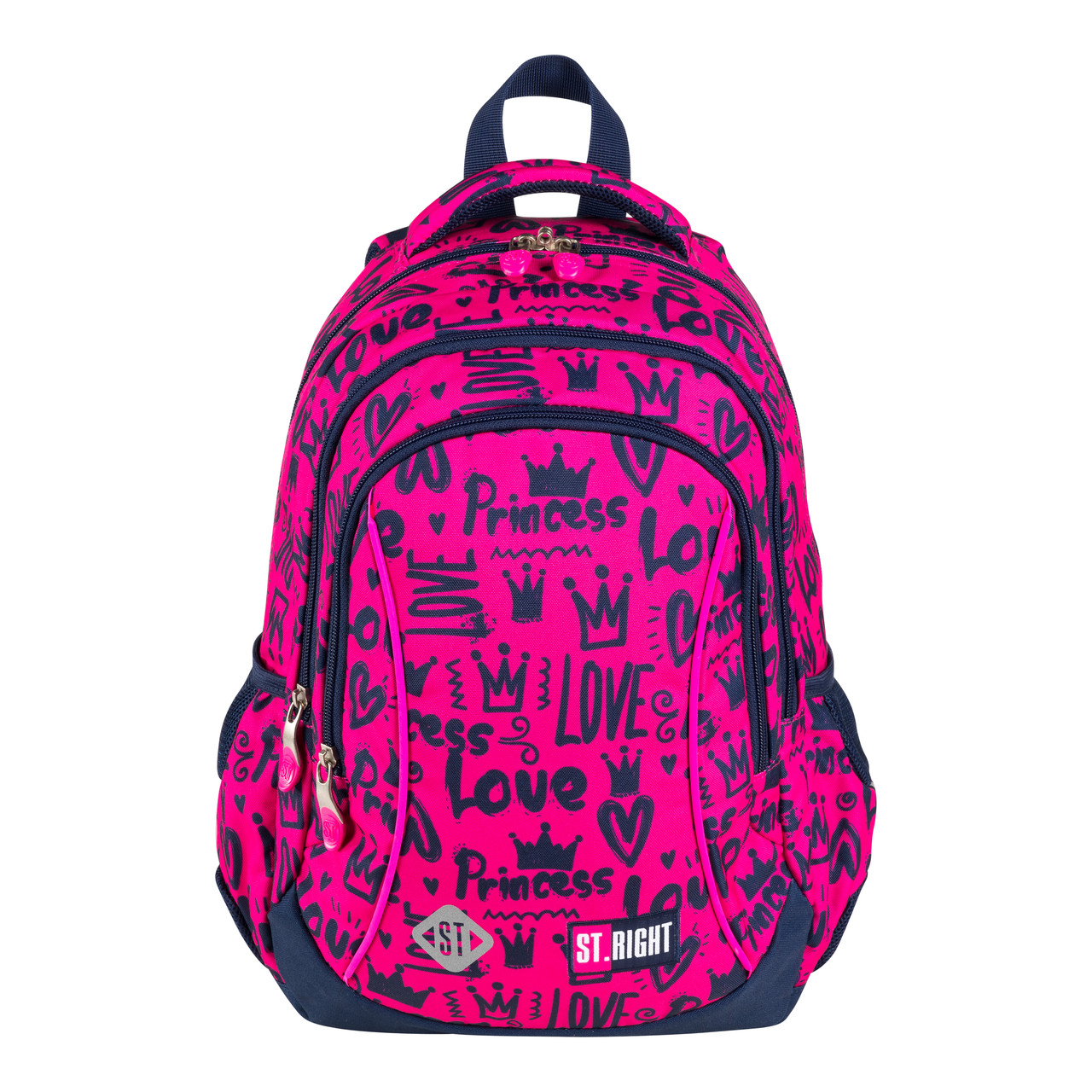 

Рюкзак ST.RIGHT BP26 LOVE 39x27x17 см 20 л малиновый