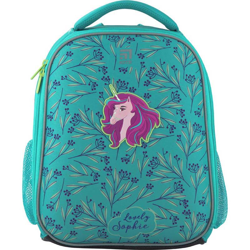 

Рюкзак школьный Kite Education Lovely Sophie Бирюзовый 35х26х13,5 см 12 л (K20-555S-5)