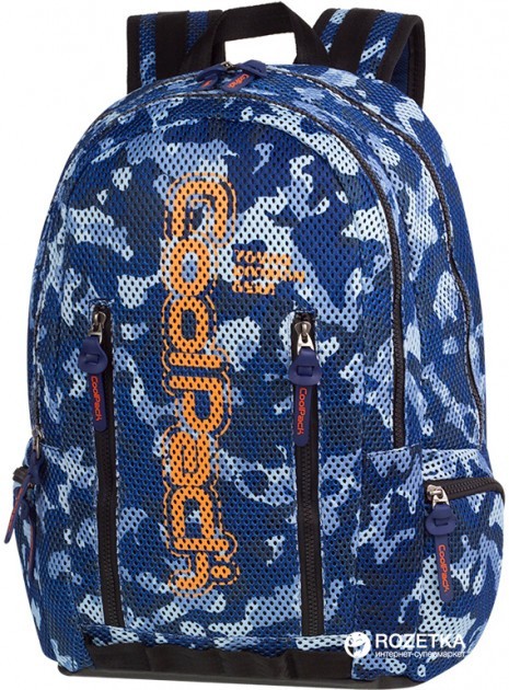 

Рюкзак CoolPack Impact II Camo Mesh 46 x 30 x 15 см 27 л Синий (84069CP)