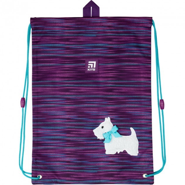 

Сумка для обуви Kite 600 Cute puppy 46х33 см Фиолетовая (K20-600M-11)