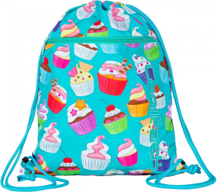 

Сумка для обуви CoolPack VERT Cupcakes 32.5 x 42.5 см Бирюзовый (A70203)