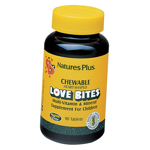 

Мультивитамины для детей, Love Bites, Nature's Plus 90таб (36375069)