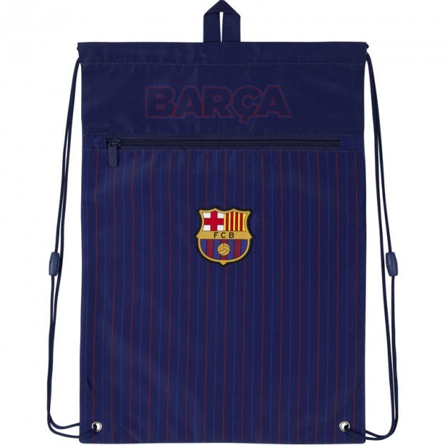 

Сумка для обуви с карманом Kite Education FC Barcelona 46х33 см Синяя (BC20-601M)