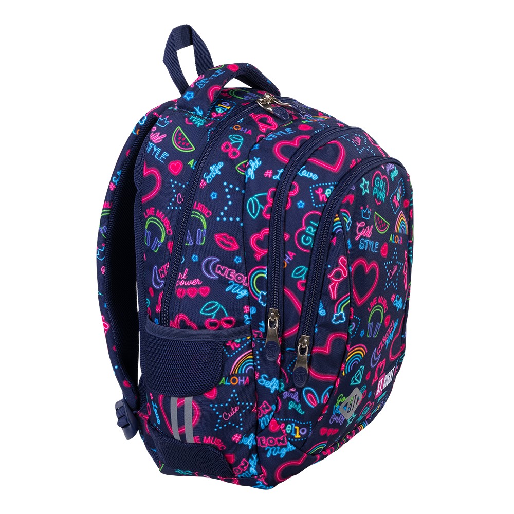 

Рюкзак школьный ST.RIGHT BP26 Neon 650 г 39x27x17 см 20 л Разноцветный
