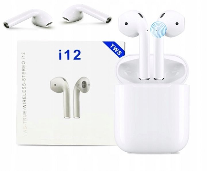 

Наушники Bluetooth-I12 TWS (White)