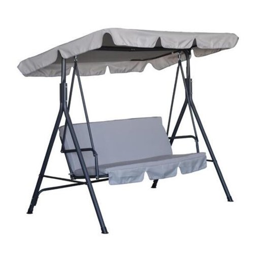 

Садовые качели Качеля темно-серая leroy 1PX 170х112 см 12091492