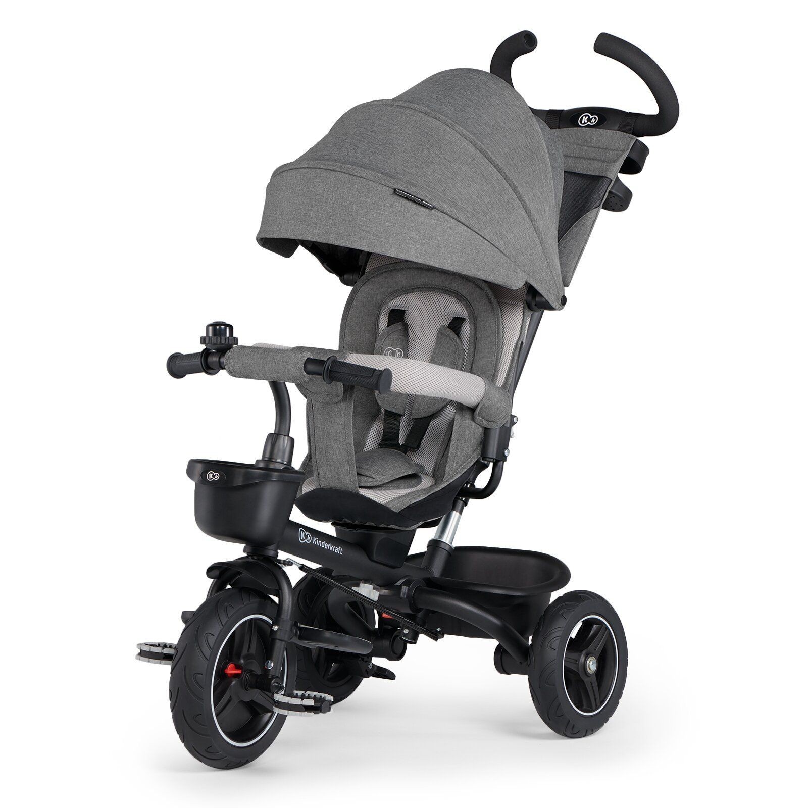 

Трехколесный велосипед Kinderkraft Spinstep Platinum Grey