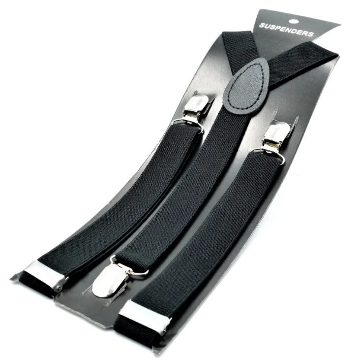 

Подтяжки Weatro 0032Y-new 2.5см Чёрные (380)