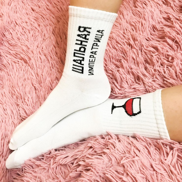 

Носки женские Urban Socks с принтом "Шальная императрица" р -, Белые (158, Носки женские Urban Socks с принтом "Шальная императрица" р 36-40, Белые (158)