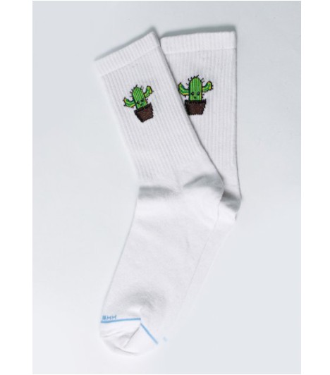 

Мужские носки LOMM Premium Кактус белые, Мужские носки LOMM Premium Кактус белые 36-42