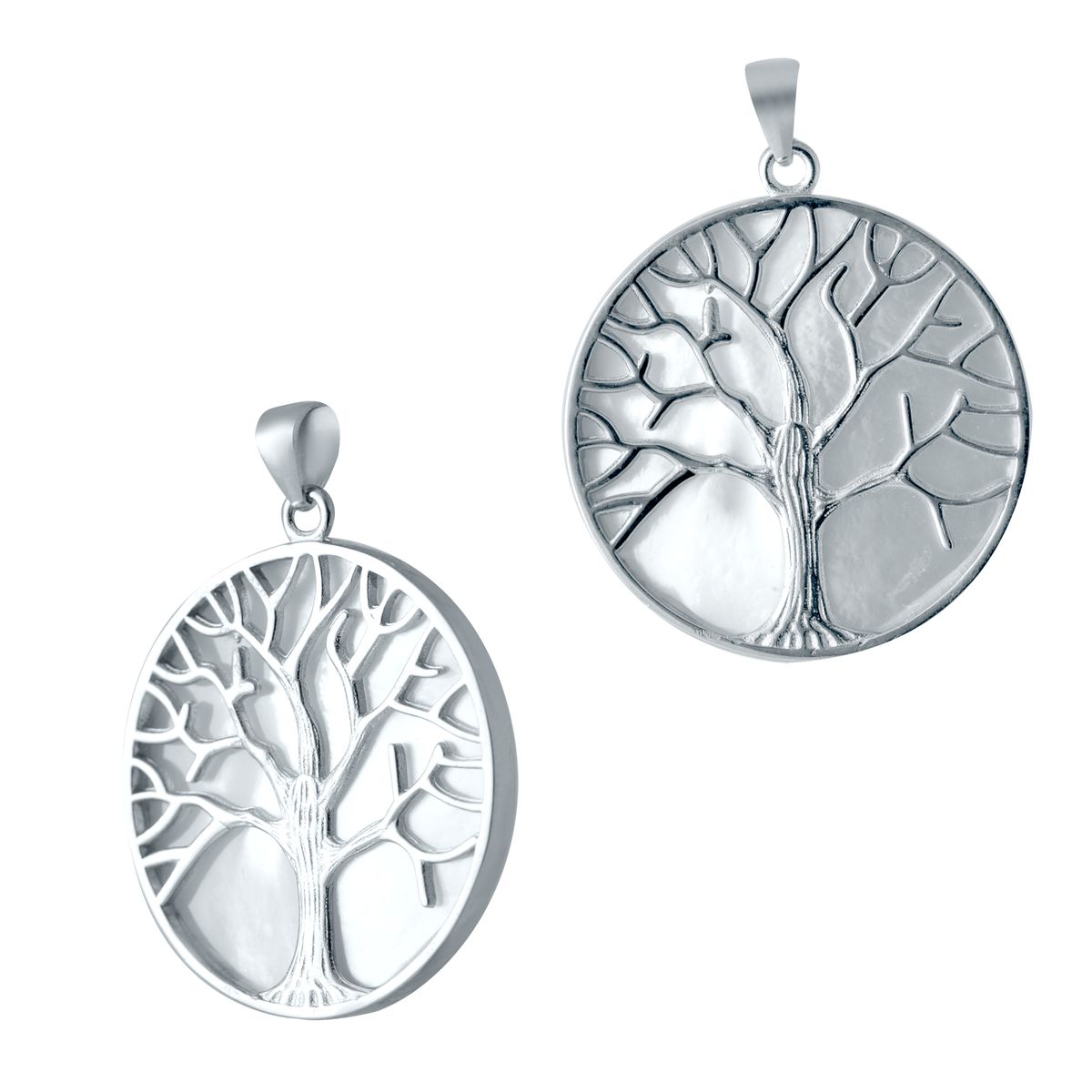 

Серебряная подвеска SilverLine с перламутром