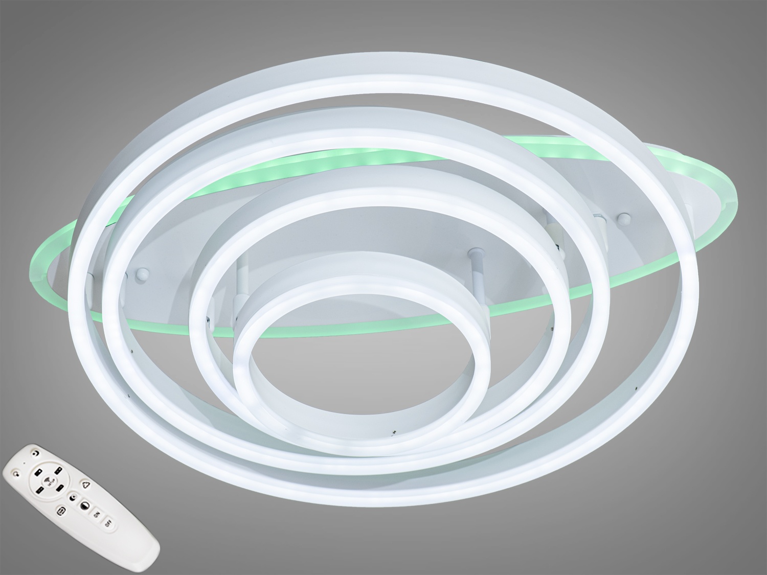 

Потолочный LED светильник с пультом ECOLED 7005/4WH LED RGB