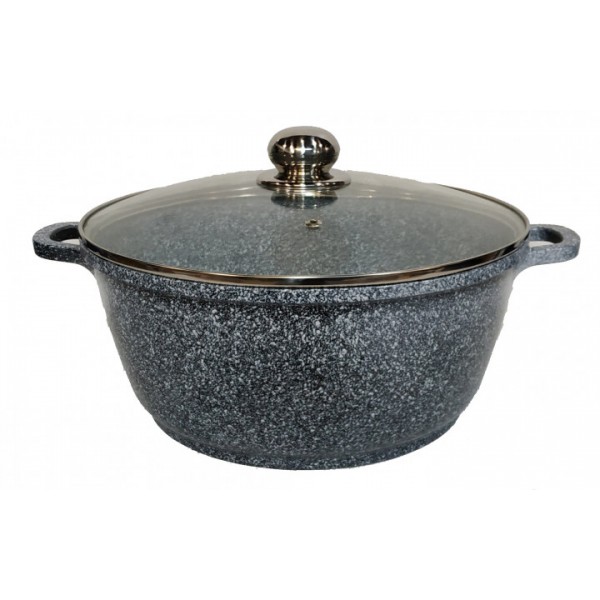 

Кастрюля Benson с мраморным антипригарным покрытием 5.3 л BN-308