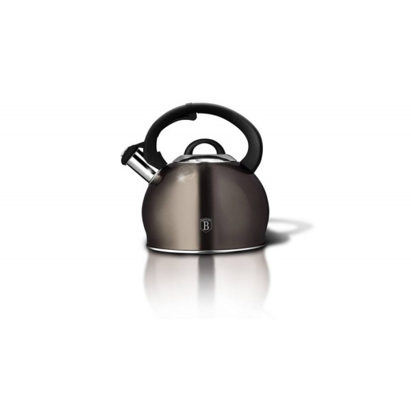 

Чайник Berlinger Haus со свистком 3 литра Metallic Line Carbon Edition BH-1789
